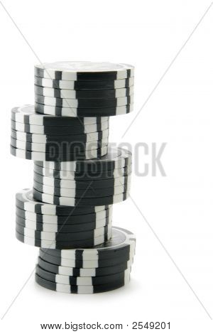 Sort Casino Chips