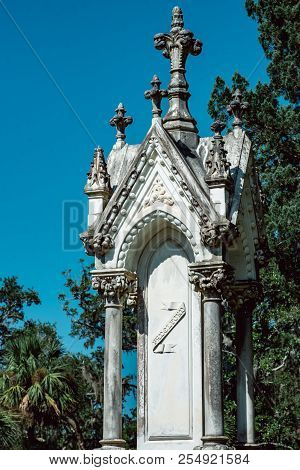 Edward Phdelford Cemetery Statuary Statue Bonaventure Cemetery Savannah Georgia
