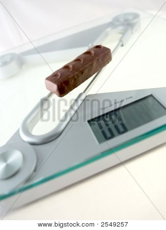Barra di cioccolato dieta