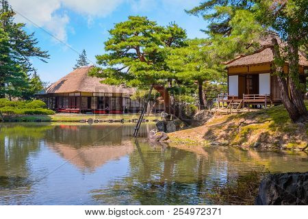 Tokyo, Japan - April 19 2018: Oyakuen Medicinal Herb Garden First Established In The 1380S, There Ar