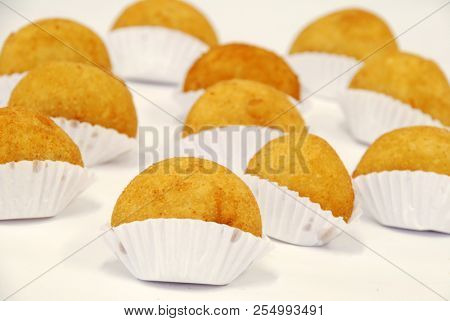 Brazilian Snack with cheese and ham