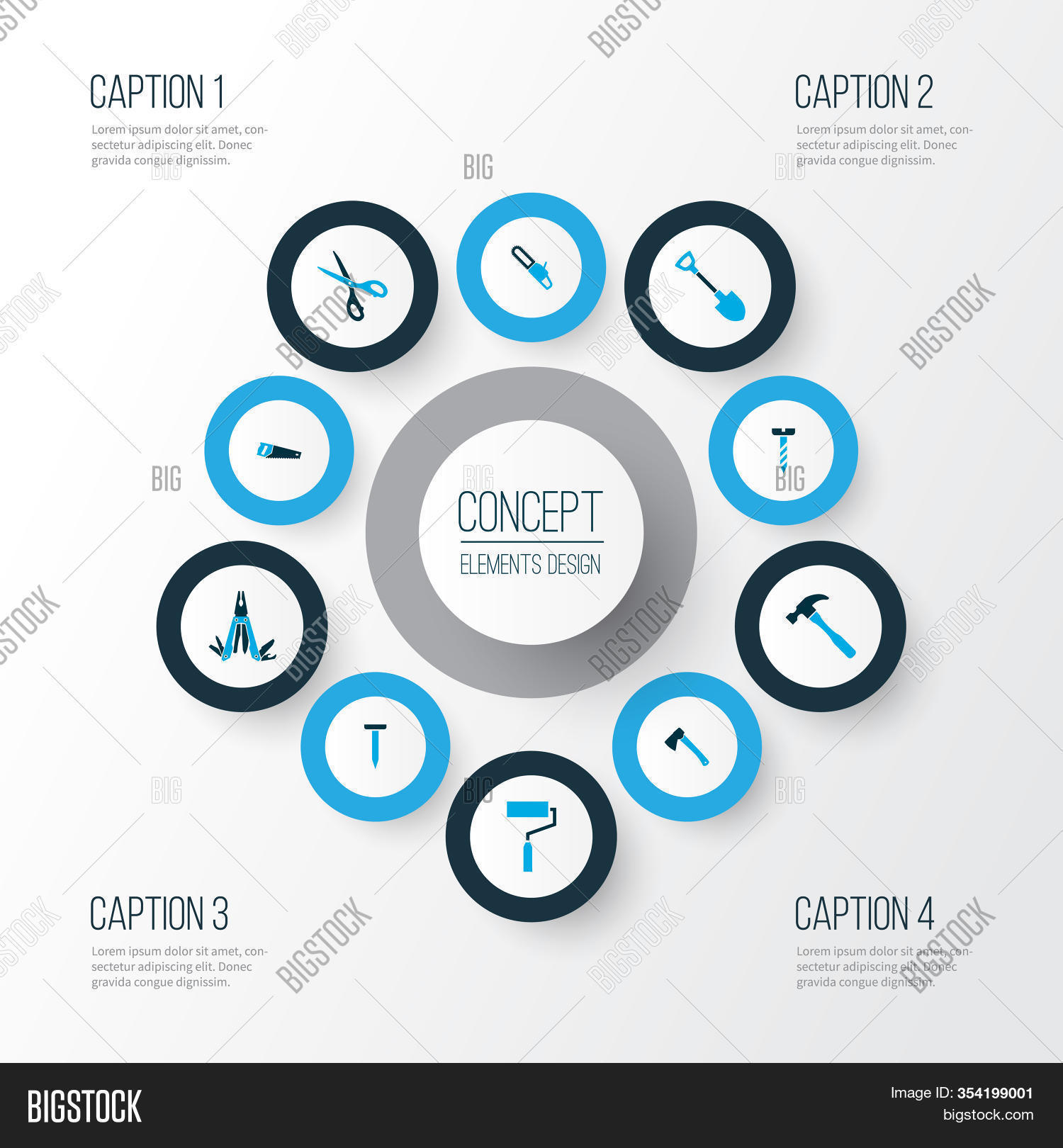 Handtools Icons Image & Photo (Free Trial) | Bigstock