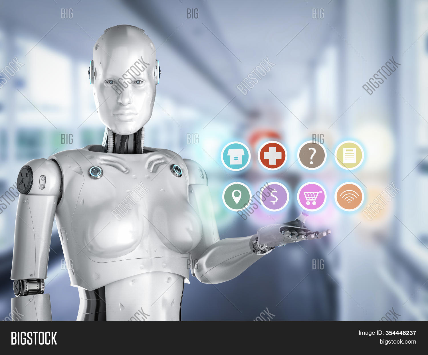 Robot Assistant Image & Photo (Free Trial) | Bigstock