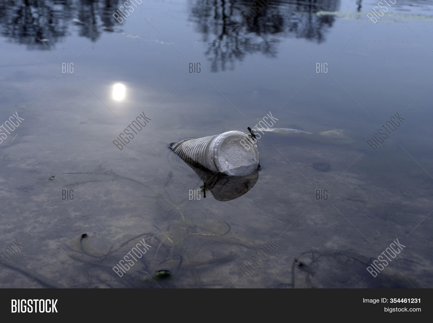 Plastic Cups Floating Image & Photo (Free Trial) Bigstock