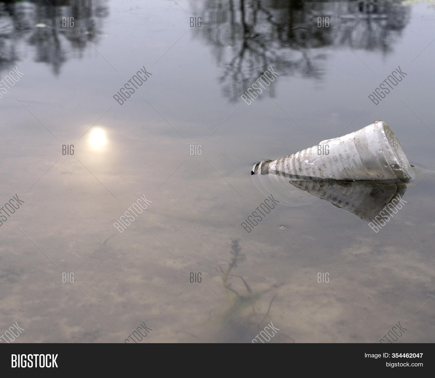 Plastic Cups Floating Image & Photo (Free Trial) Bigstock