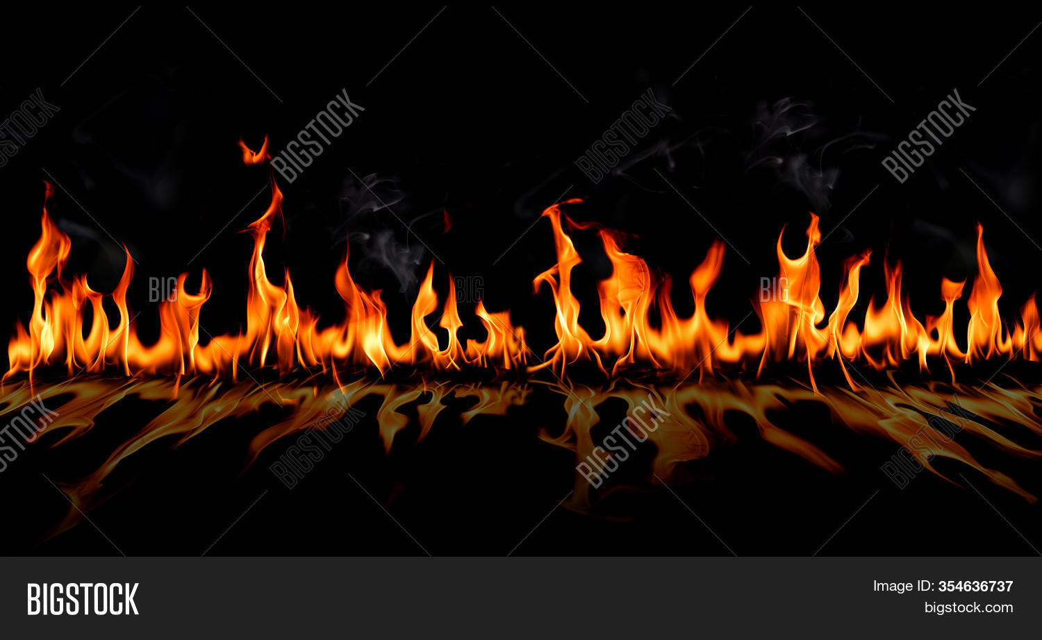 Fire Flames Shadow Image & Photo (Free Trial) Bigstock