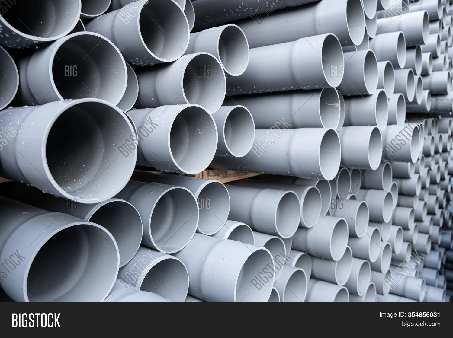 Gray Pvc Tubes Plastic Image & Photo (Free Trial) Bigstock