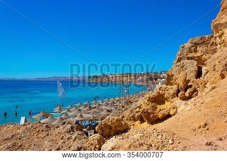 Reefs On Red Sea El Fanar Beach In Egypt