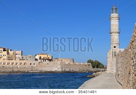 Hanya şehir Yunanistan Crete Island