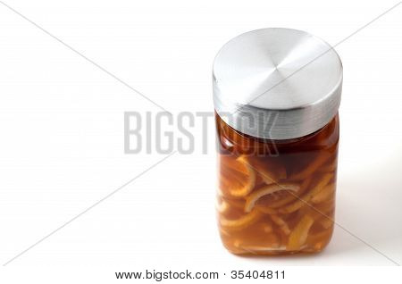 Сосуд из лимона и меда