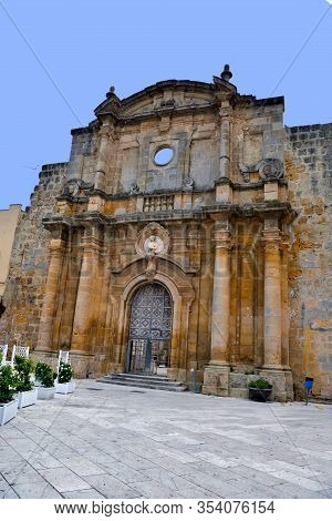 Ruins Of The Church Of Sant Ignazio Mazara Del Vallo Sicily Italy