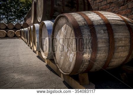 Whiskey Distillery, Making Whiskey Has Become Very Popular And Many Small Whiskey Distillations Are