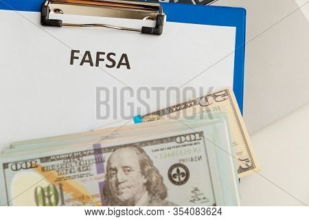 Fafsa. Student Aid. Money On The Table.