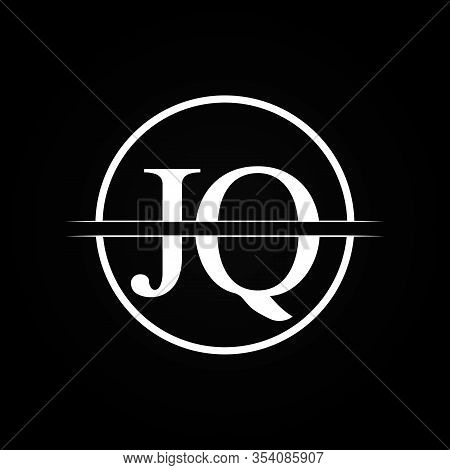 Jq Letter Type Logo Design Vector Template. Abstract Letter Jq Logo Design