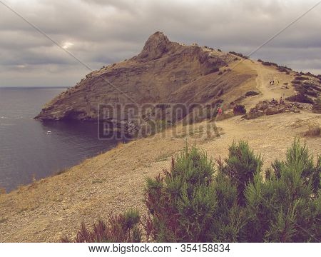 Cape Kapchik In The Village Of Novy Svet, Crimea.