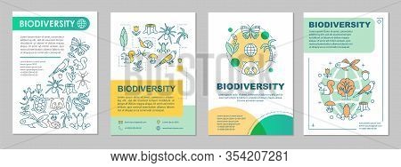 Biodiversity Brochure Vector & Photo (Free Trial) | Bigstock