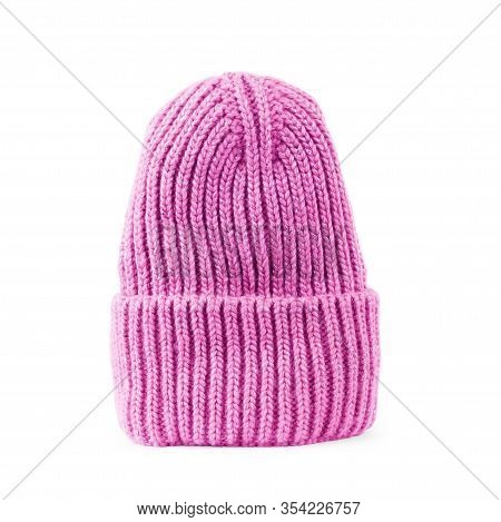 Warm Hat On A White Background Studio, New, One, Season, Clothing,