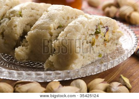 HALVA fatti in casa con pistacchio