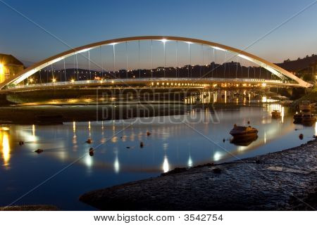 Brücke zwischen Plentzia und gorliz