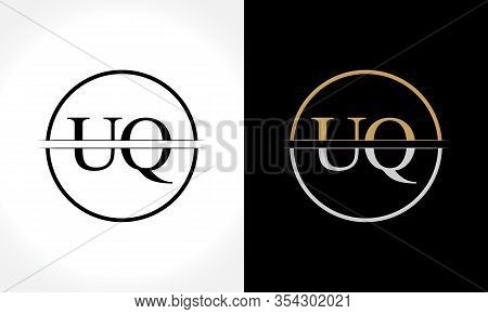 Initial Letter Uq Logo Design Vector Template. Uq Letter Logo Design