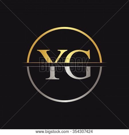 Initial Yg Logo Design Vector Template. Creative Letter Yg Business Logo Vector Illustration