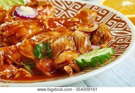 Kashmiri Red Chilli Chicken Curry