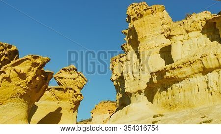 Sandstone Formations Bolnuevo, Spain