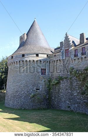 Castle Of Rohan Dukes In Pontivy, France