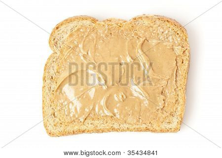 hausgemachte Erdnussbutter und Gelee sandwich