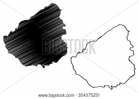 Zagreb City (republic Of Croatia) Map Vector Illustration, Scribble Sketch City Of Grad Zagreb Map