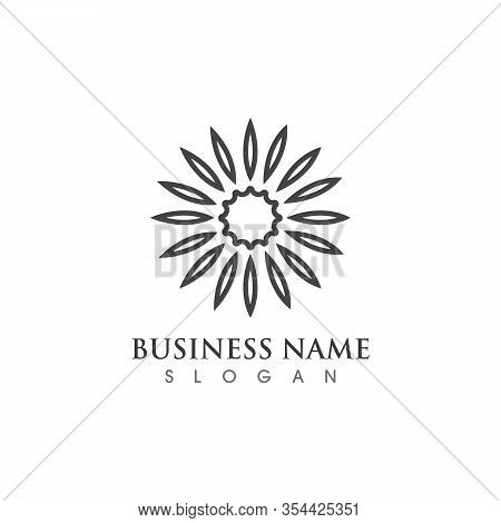Edelweiss Logo Illustration Vector