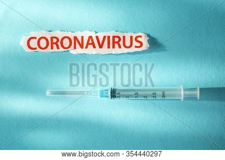 Healthcare To Aid Recovery From Coronavirus Covid-19. Developing Vaccine Background. Vaccine Injecti