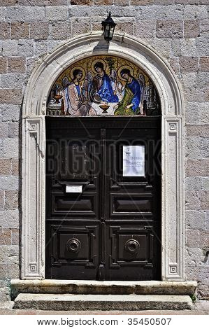 MMosaic Pyhän kolminaisuuden kirkko, Budva