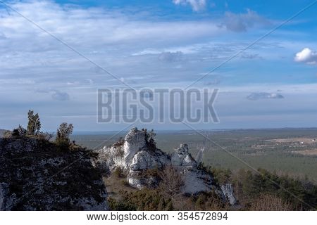 Góra Zborów (berkowa Góra) - A Rocky Hill Within The Village Of Podlesice In The Śląskie Voivodeship