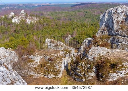 Góra Zborów (berkowa Góra) - A Rocky Hill Within The Village Of Podlesice In The Śląskie Voivodeship