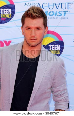 LOS ANGELES - Temmuz 22: Travis 2012 Teen Choice Awards, Gibson Ampitheatre gelen Wall 