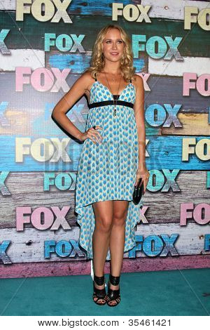LOS ANGELES - 23 lipca: Anna Camp przybywa w stronę FOX TCA lato 2012 w Soho House na 23 lipca, 