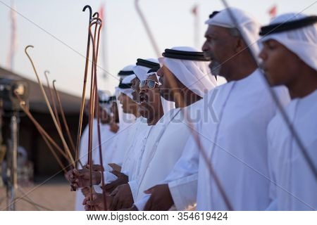 Men Perfume Yola Dance In Western Region Abu Dhabi In February 12, 2015