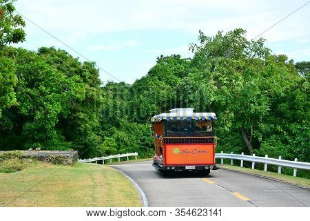 Cavite, Ph - Dec. 3: Sun Cruises Tram At Corregidor Island On December 3, 2016 In Cavite, Philippine