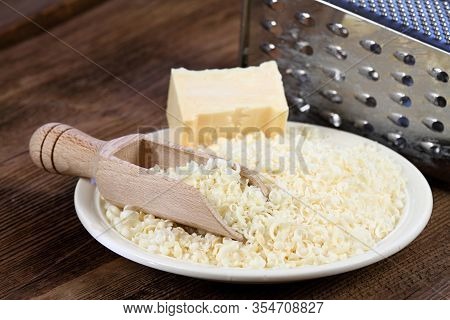 Grated Soap For Natural Laundry.  Eco Friendly Way How To Wash Laundry. Good For People With Allergy