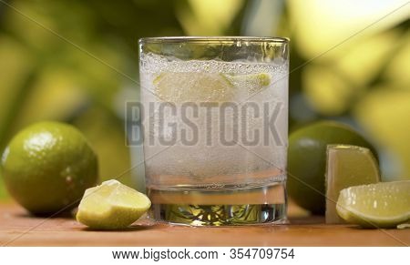 Tonic Fizzy Water In A Glass