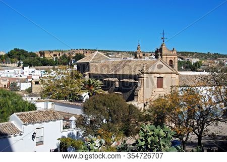 Elevated View Of The Museum Of Sacred Art Previously The Incarnation Monastery (monasterio De La Enc