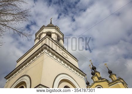 Intercession Church In Krasnoye Selo. Moscow, Russia