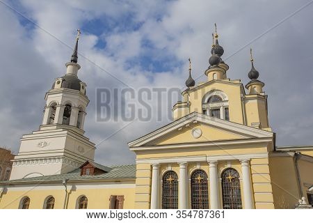 Intercession Church In Krasnoye Selo. Moscow, Russia