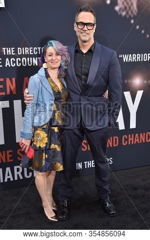 LOS ANGELES - MAR 01:  Todd Stashwick arrives for âThe Way Backâ World Premiere on March 01, 2020 in Los Angeles, CA