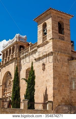 The Historical San Millan Church An Ancient Temple Of Romanesque Origin That Currently Houses The Ce