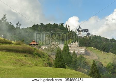 Idyllic Landscape Of Farm In Scenic Area Of Cingjing, Taichung, Taiwan