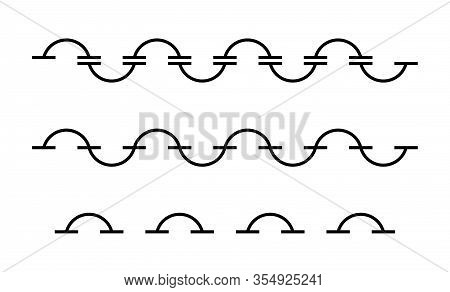 Old Baltic Laima Stairs Ssign. Folk Symbol.