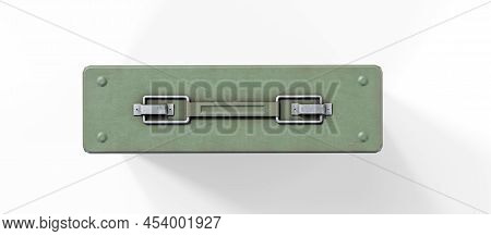 Scattered Pistol Rounds With The Bullets Still In Their Shells 3d Render