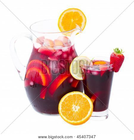 sklenice sangria